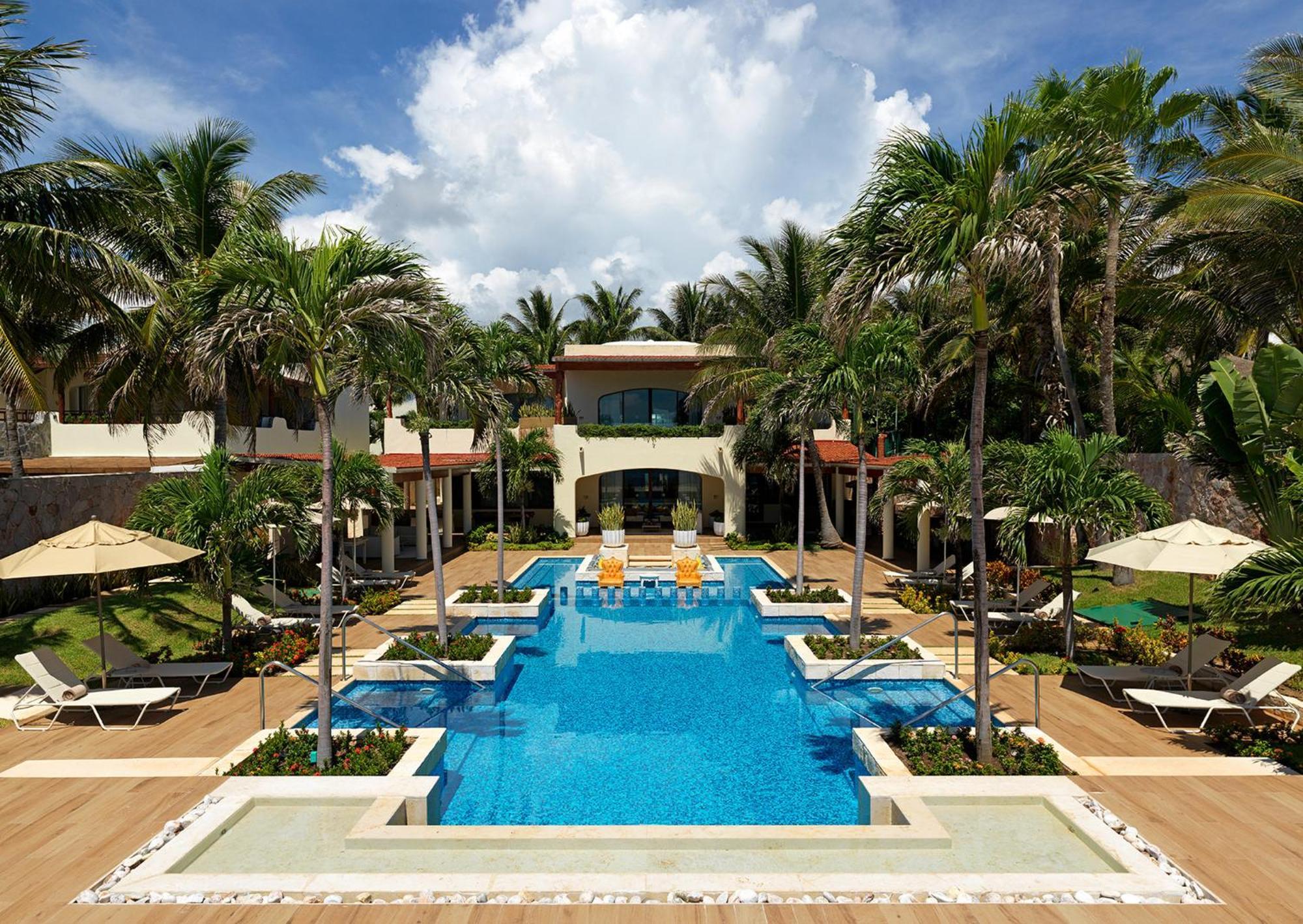 Azul Villa Casa Del Mar Puerto Morelos Exterior photo